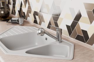 Смеситель для кухонной мойки RUSH Corsica (CO4240-25)